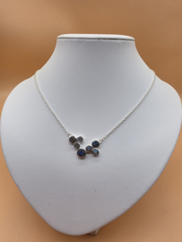 925 Collier met Labradoriet.