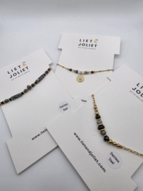 Biba Liet en Joliet, armbanden set, Stainless steel.  2626
