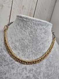 ixxxi Connect ketting compleet, Goud/zilver. Connect256
