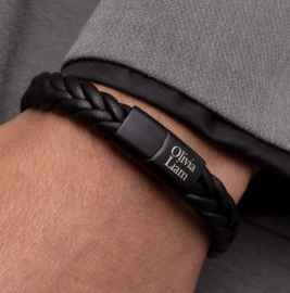 Axel matt Black bracelet