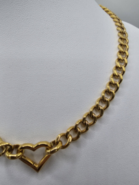 Connect 03 ketting, 45,6 cm lengte Goud