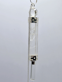 Bergkristal luxe pendel 1