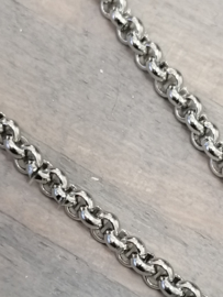 Jasseron Collier, 3 mm breed, 80 cm