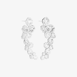 Biba Lief en Joliet, oorbellen, stainless steel, zilver