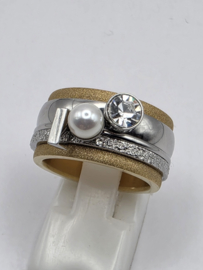 ixxxi ring compleet, maat 17 met limited edition basisring.