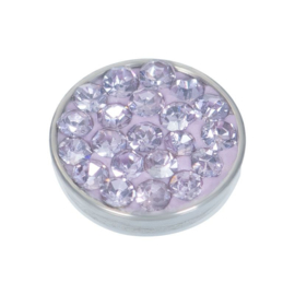 top part violet stone zilver