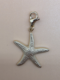 RVS grote zeester. Stainless steel. Goud