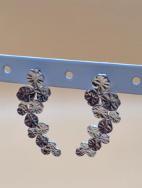 Biba Lief en Joliet, oorbellen, stainless steel, zilver