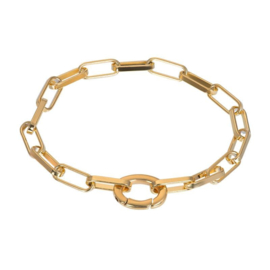 Square Chain Goud 17-20