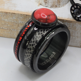 ixxxi ringen set compleet maat 20.5 en 10 mm breed 25-305