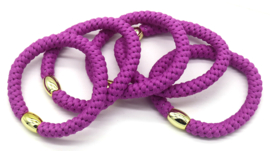 Hairtie bracelet purple