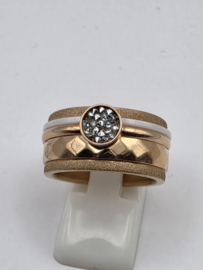 ixxxi ring compleet, maat 19 met limited edition basisring.