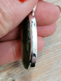 Zilver hanger Labradoriet