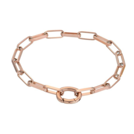 Square Chain rosé 17-20