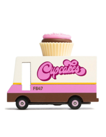 Candylab Toys Houten Auto - Cupcake Van