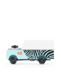 Candylab Toys Houten Auto - Mini Zebra Drifter