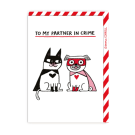 Ohh Deer - To My Partner In Crime Superhero