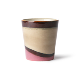 HKliving® - Ceramic 70's Coffee Mug - Dunes (ACE6862)