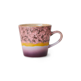 HKliving® - Ceramic 70's Americano Mug - Blast (KST0019)