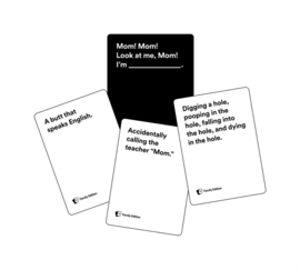 Cards Against Humanity - Family Edition - Glow in the Dark Box