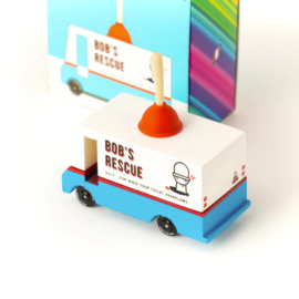Candylab Toys Houten Auto - Plumbing Van