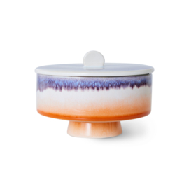 HKliving® - Ceramic 70's Bonbon Bowl - Mauve (ACE7283)