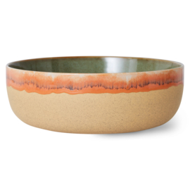 HKliving® - Ceramic 70's Salad Bowl - Shore (ACE7282)