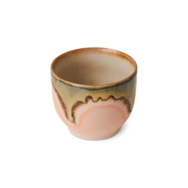 HKliving® - Ceramic 70's Café Cup - Blossom (KST0003)