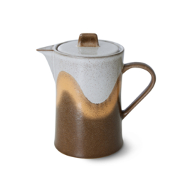 HKliving® - Ceramic 70's Tea Pot - Oasis (ACE7265)