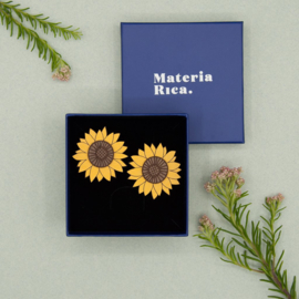 Materia Rica - Big Sunflower Earrings