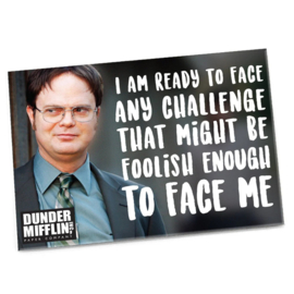 Papersalt - The Office - Dwight Schrute - Read To Face (Magnet)