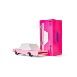 Candylab Toys Houten Auto - Pink Sedan