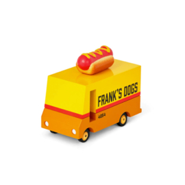 Candylab Toys Houten Auto - Hot Dog Van