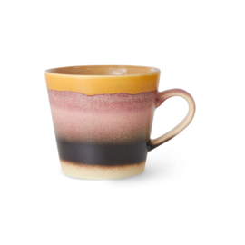 HKliving® - Ceramic 70's Cappuccino Mug - Sunset (KST0024)