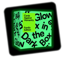 Cards Against Humanity - Family Edition - Glow in the Dark Box