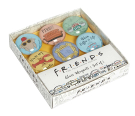 Friends - Glass Magnets - Set of 6