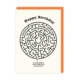 Ohh Deer - Happy Birthday Maze