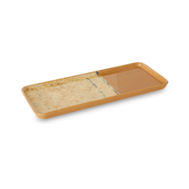 HKliving® - Ceramic 70's Cake Tray - Sunbeam (KST0048)