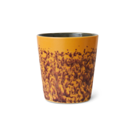 HKliving® - Ceramic 70's Coffee Mug - Bay (KST0014)