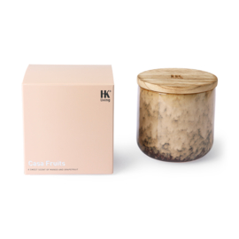 HKliving® - Ceramic Scented Candle - Casa Fruits (AKA3355)