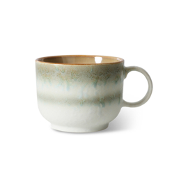 HKliving® - Ceramic 70's Tea Cup - Quest (KST0070)