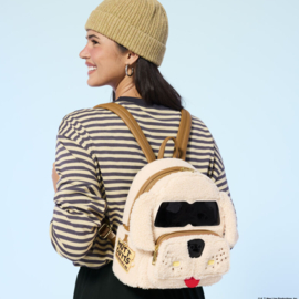 Loungefly - Dumb and Dumber - Mutts Cutts Van Glow Plush Mini Backpack