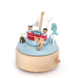 Wooderful Life - Music Box - Sailors and Dolphins (#58)
