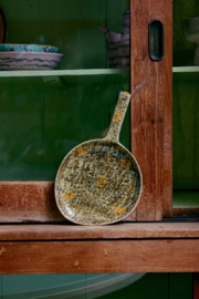 HKliving® - Ceramic 70's Platter - Fjord (KST0205)