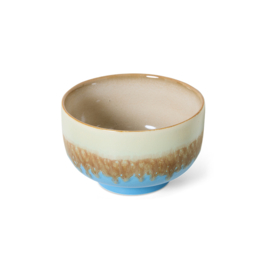 HKliving® - Ceramic 70's Noodle Bowl - Azure (KST0113)