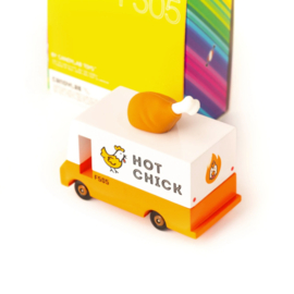 Candylab Toys Houten Auto - Fried Chicken Van