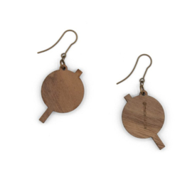 Materia Rica - Golden Bar Earrings