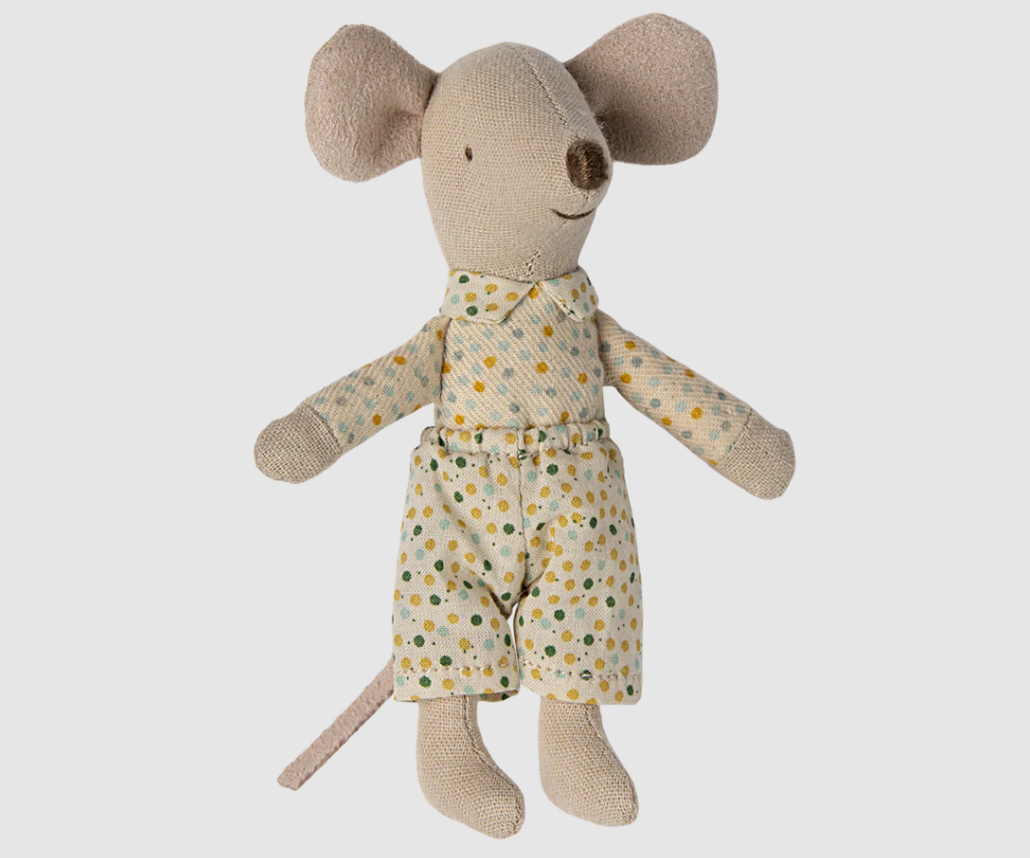 Maileg - Little Brother Mouse in a Matchbox