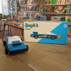 Candylab Toys Houten Auto - Seagull Blue