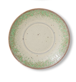 HKliving® - Ceramic 70's Saucer - Slush